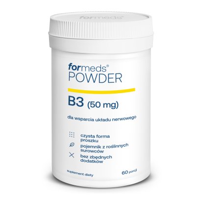 Witamina B3 Powder 60 porcji 40,2g proszek - formeds