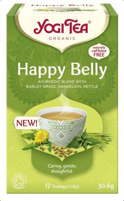 HERBATKA LEKKI BRZUCH (HAPPY BELLY) BIO (17 x 1,8 g) 30,6 g - YOGI TEA