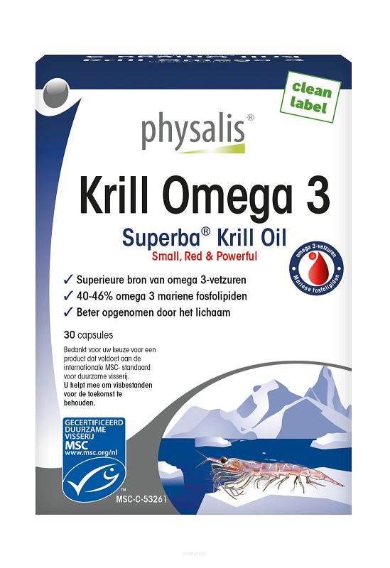 KRYL OMEGA-3 60 KAPSUŁEK 43 g - PHYSALIS