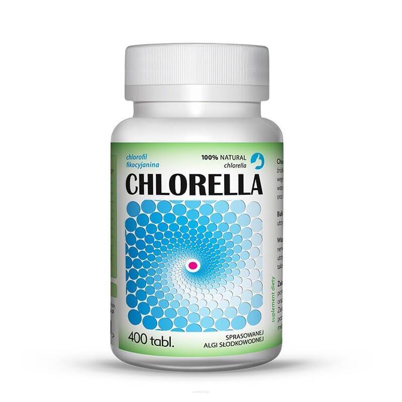 BRAK - Chlorella - 400 tabletek (100g)