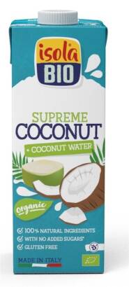 Napój kokosowy z wodą kokosową BEZGL. BIO 1 lsola Bio
