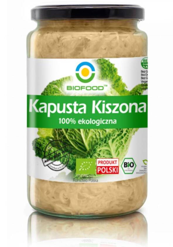 KAPUSTA KISZONA BEZGLUTENOWA BIO 700 g (500 g) - BIO FOOD