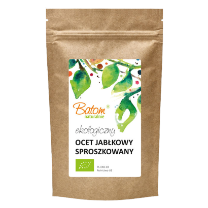OCET JABŁKOWY SPROSZKOWANY BIO 100 g - BATOM