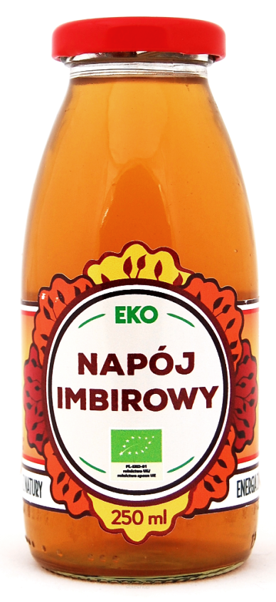 NAPÓJ IMBIROWY BIO 250 ml - DARY NATURY