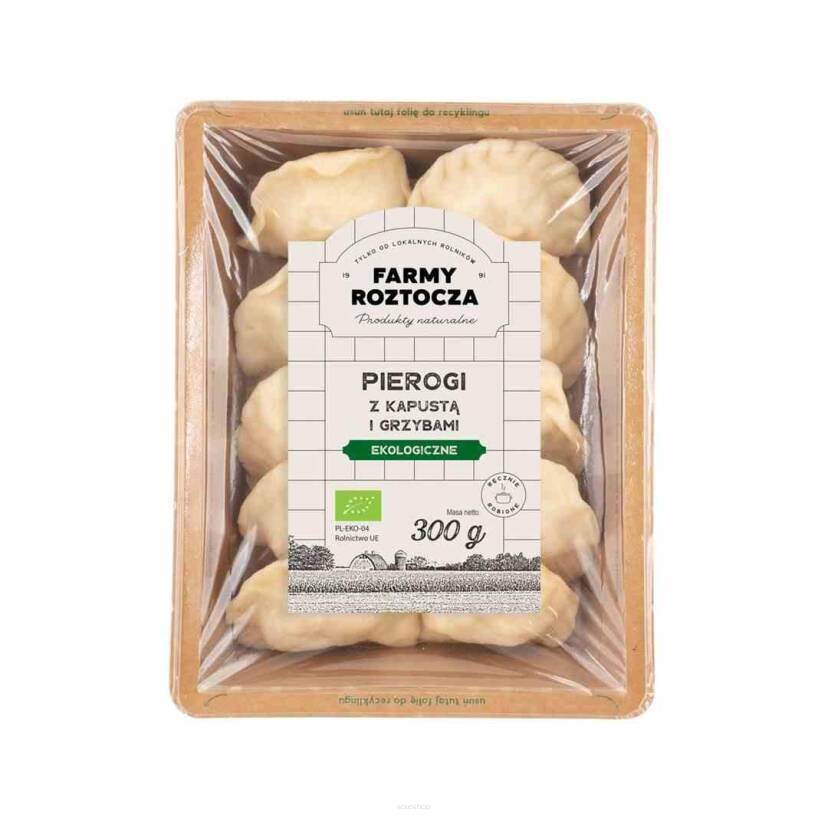 Pierogi z kapustą i grzybami BIO 300g,