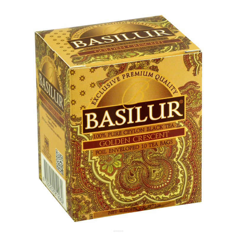 Herbata czarna GOLDEN CRESCENT w saszetkach 10x2g - Basilur