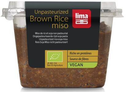MISO BROWN RICE (PASTA Z SOI I RYŻU BRĄZOWEGO) BIO 300 g - LIMA