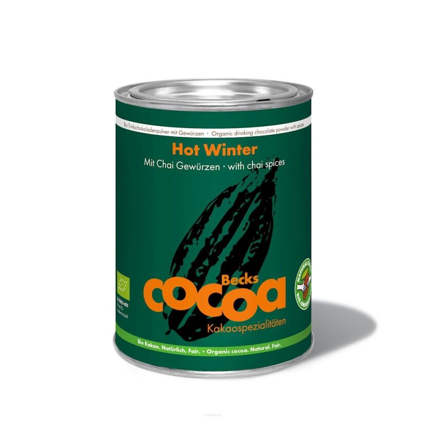 CZEKOLADA DO PICIA HOT WINTER BEZGLUTENOWA BIO 250 g - BECKS COCOA