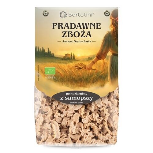 Makaron z samopszy pełnoziarnisty fala  BIO 250g