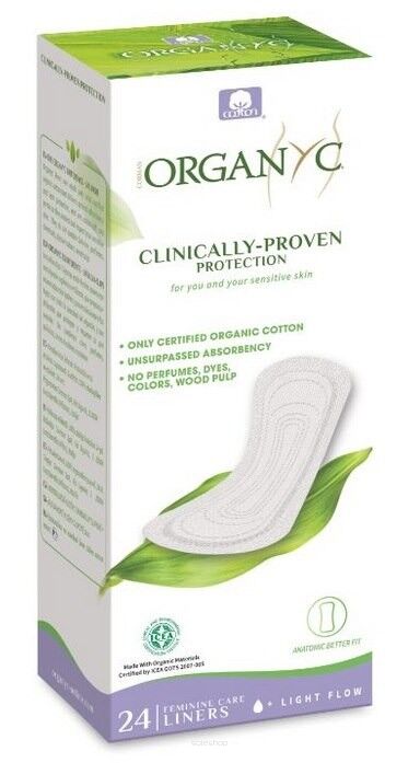 Wkładki higieniczne, ultra cienki 24szt BIO