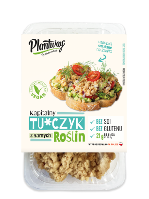 TUŃCZYK ROŚLINNY 150 g - PLANTWAY