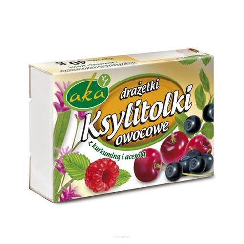 Ksylitolki owocowe 40g - AKA