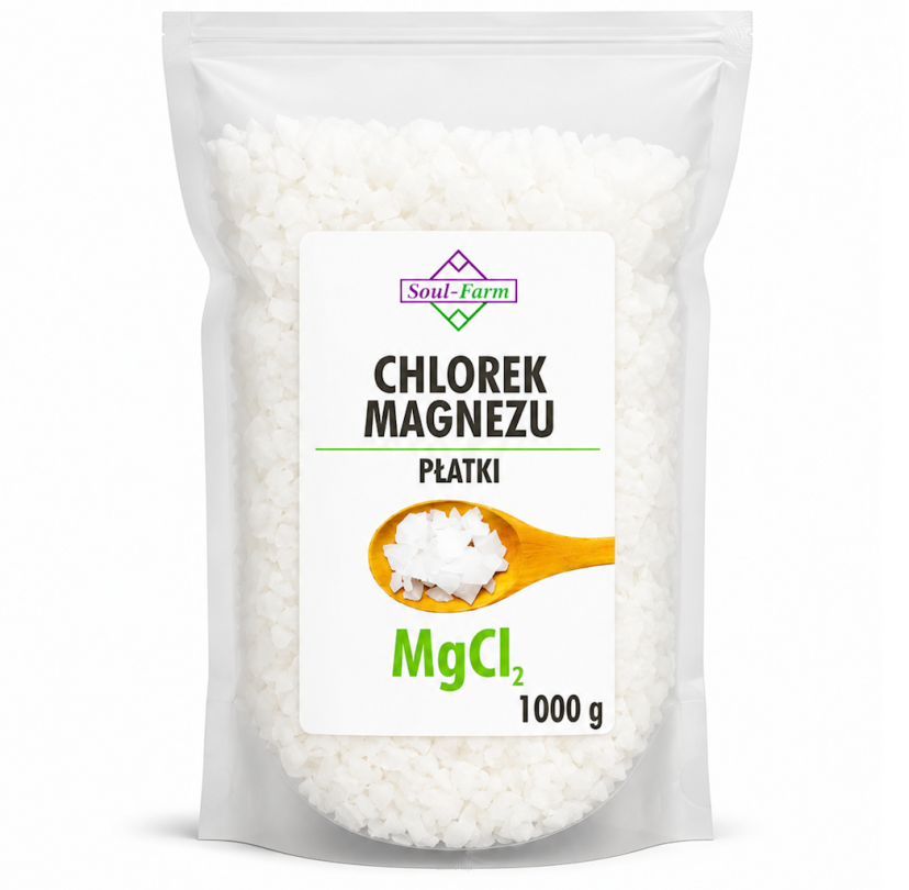 CHLOREK MAGNEZU PŁATKI 1 kg - SOUL FARM