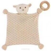 Bawełniana kocyk - owieczka od 0m-ca (18.5cm) fsc & gots
