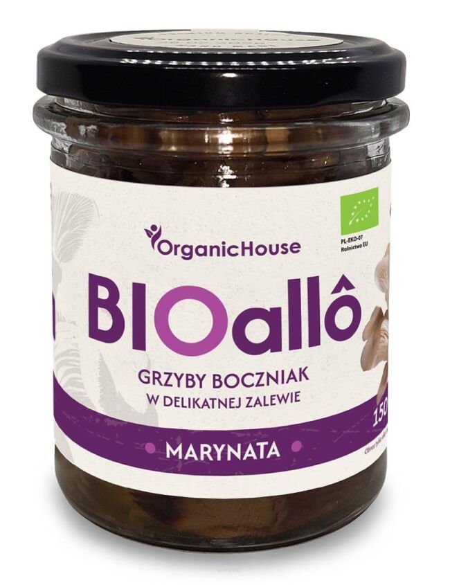 BOCZNIAKI W DELIKATNEJ ZALEWIE BEZGLUTENOWE BIO 180 g - ORGANIC HOUSE