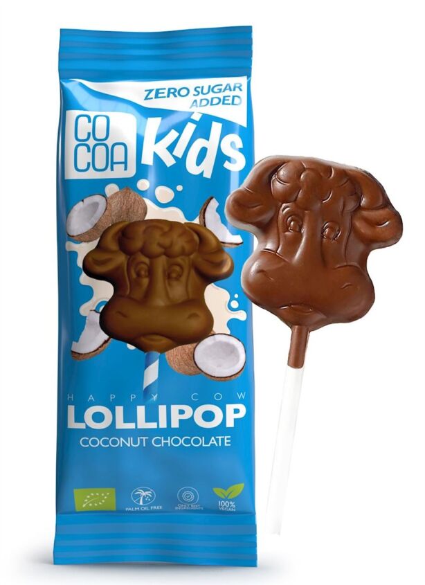 PROMOCJA LIZAK Z CZEKOLADY KOKOSOWEJ BEZ DODATKU CUKRÓW BIO 15 g (7 szt. + 3 szt. GRATIS) - COCOA