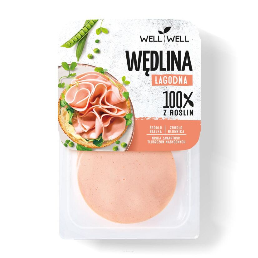 WĘDLINA ROŚLINNA ŁAGODNA 100 g - WELL WELL