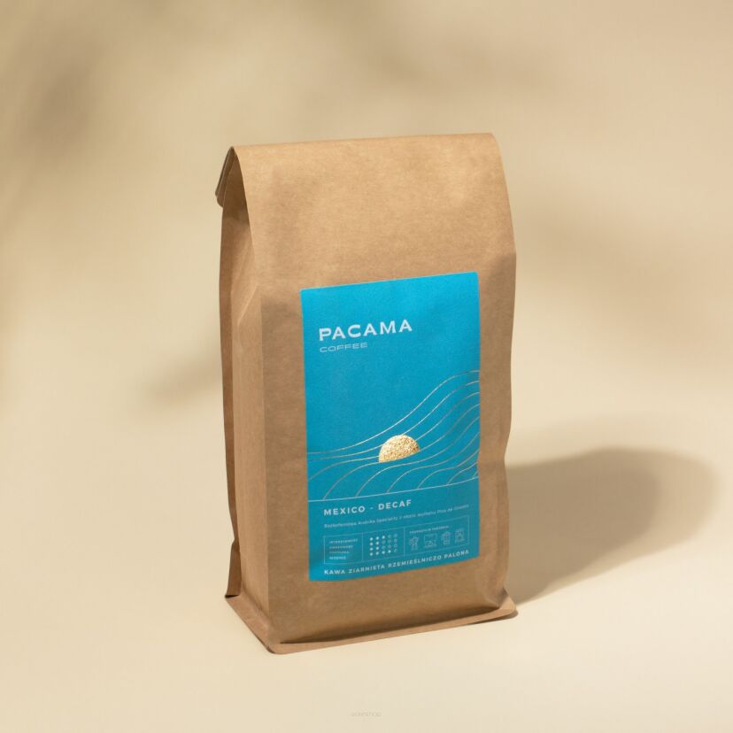 Kawa ziarnista bezkofeinowa Mexico Decaf 1000 g - Pacama Coffee