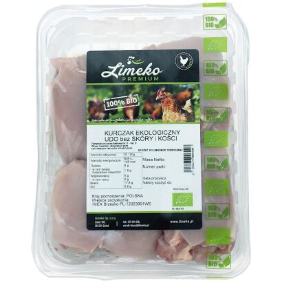 UDZIEC Z KURCZAKA B/K SUROWY BIO (około 0,50 kg) - LIMEKO (NA ZAMÓWIENIE)