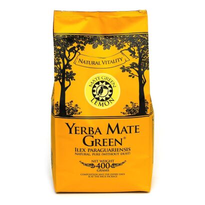 YERBA MATE GREEN LEMON 400 g - YERBA MATE GREEN