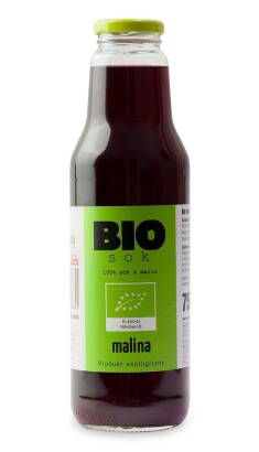 SOK Z MALIN NFC BIO 750 ml - KAMIONNA