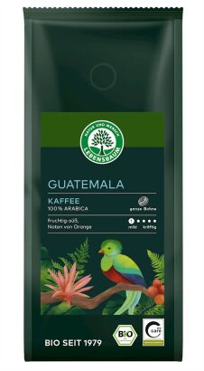 KAWA ZIARNISTA ARABICA 100 % GWATEMALA BIO 250 g - LEBENSBAUM