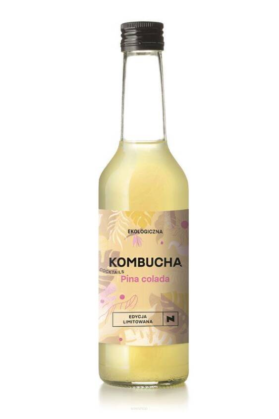 KOMBUCHA KOKTAJLOWA PINA COLADA BIO 270 ml - ZAKWASOWNIA