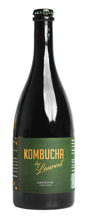 KOMBUCHA SZAMPAŃSKA O SMAKU WINOGRON (GRAPEVINE) BIO 750 ml - KOMBUCHA BY LAURENT (PREMIUM)