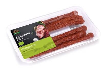 KABANOSY BIO 150 g (6 sztuk) - WASĄG (NA ZAMÓWIENIE)