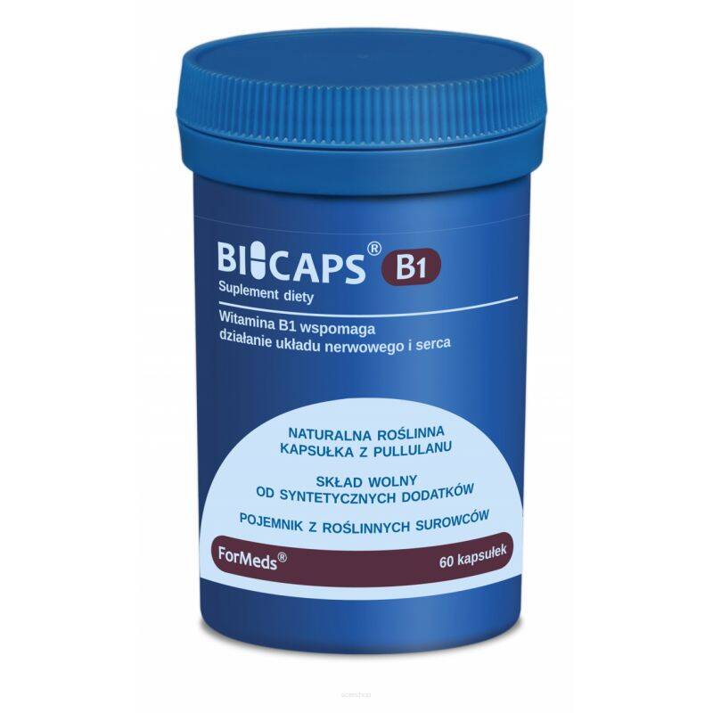 Witamina B1 (tiamina) BiCaps 60 kaps. - ForMeds