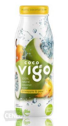 Woda kokosowa z ananasem i gruszką CocoVigo 175ml - Coco Farm
