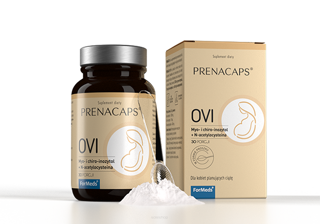 PRENACAPS Ovi Myo- i Chiro-inozytol + N-acetylocysteina proszek 79,5g  - ForMeds