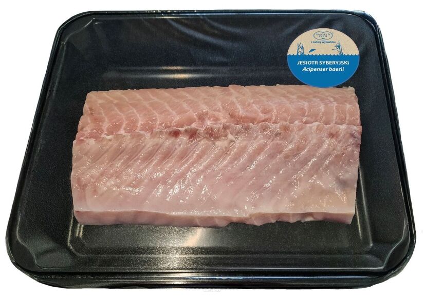 JESIOTR POLĘDWICA (około 0,40 kg) - SMOLIN FISH (NA ZAMÓWIENIE)