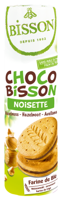 CIASTKA MARKIZY Z KREMEM ORZECHOWYM BIO 300 g - BISSON