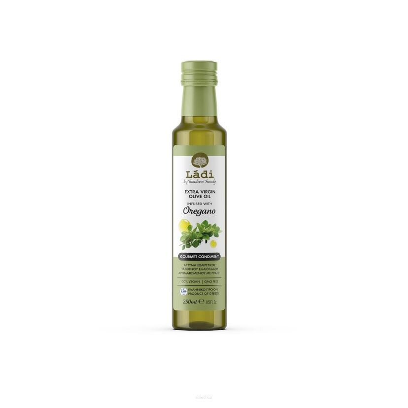 Oliwa z oliwek extra virgin z oregano 250 ml Ladi - Ladi Tsouderos Ltd