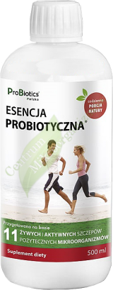 Esencja Probiotyczna ekologiczna na bazie 11 żywych szczepów pożytecznych mikroorganizmów 500 ml - ProBiotics