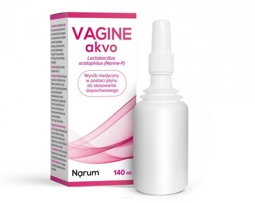 Narum Vagine Akvo 140 ml Zdrowe Drogi Rodne - Narine