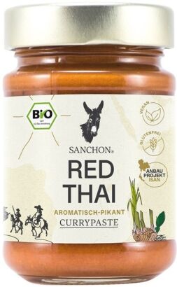 Pasta curry red thai BEZGL. BIO 190 g