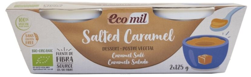 Deser roślinny słony karmel BEZGL. BIO 2 x 125 g