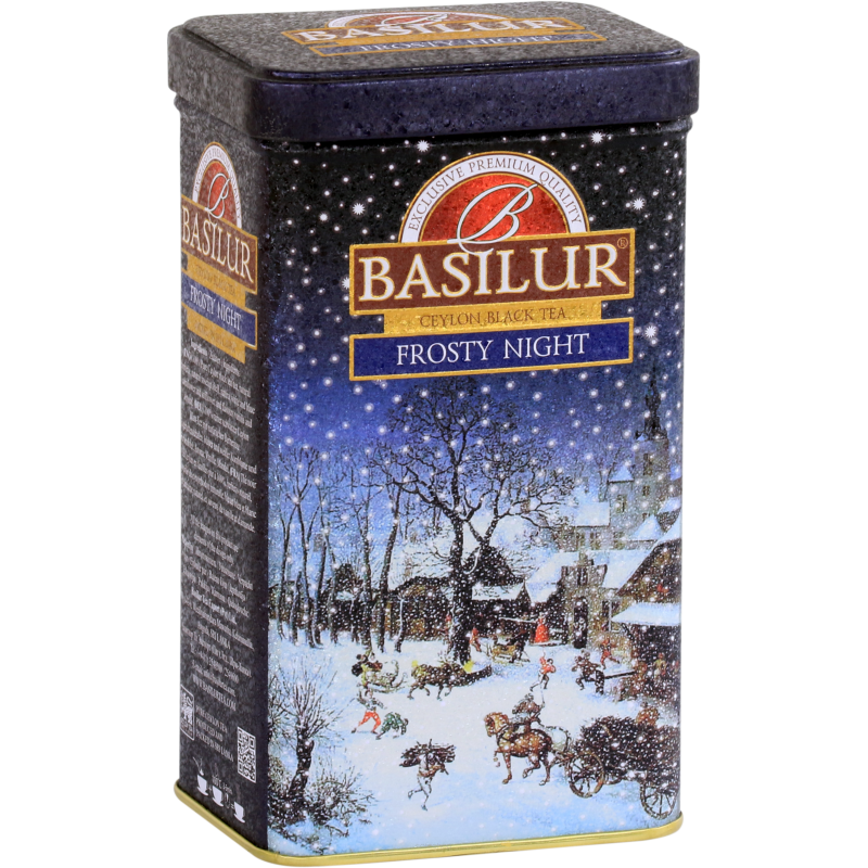 Herbata Frosty Night 85g liść w puszce- Basilur