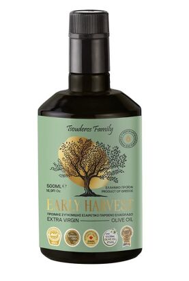 Oliwa z oliwek z wczesnych zbiorów Premium extra virgin BIO 500 ml - Ladi Tsouderos Ltd