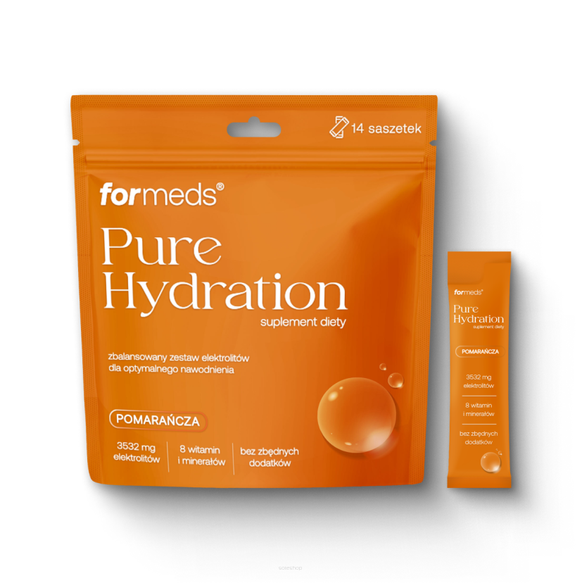 Pure Hydration Pomarańcza elektrolity 134,7g 14 porcji - formeds