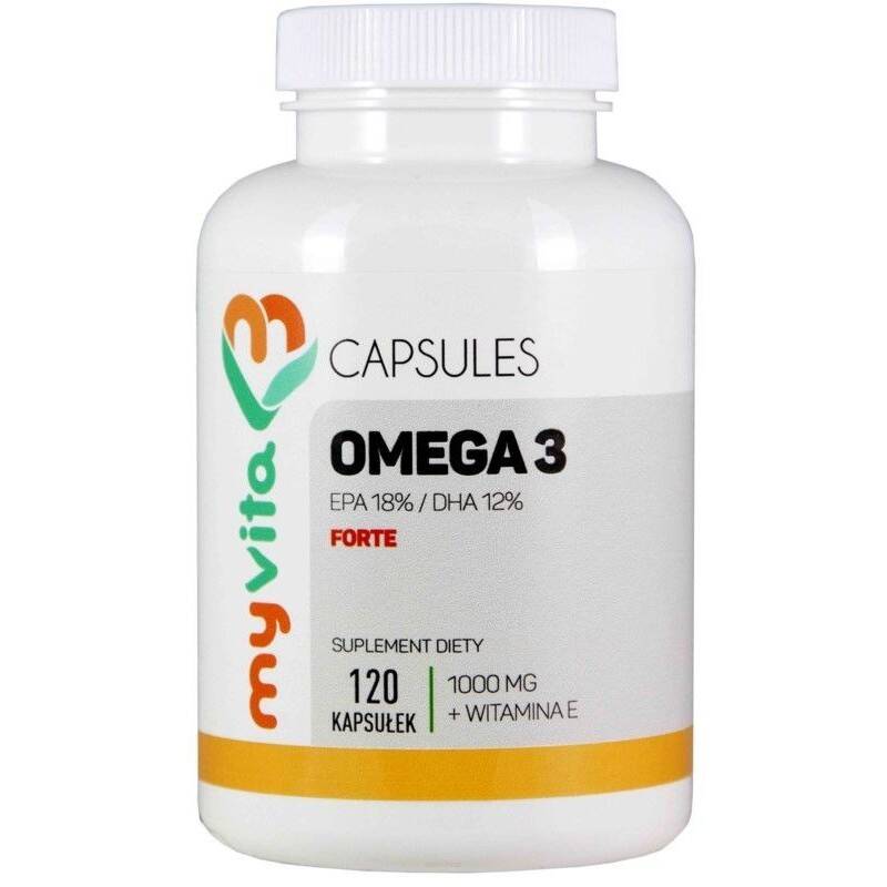 Omega-3 forte 1000mg 120 kaps. - MyVita