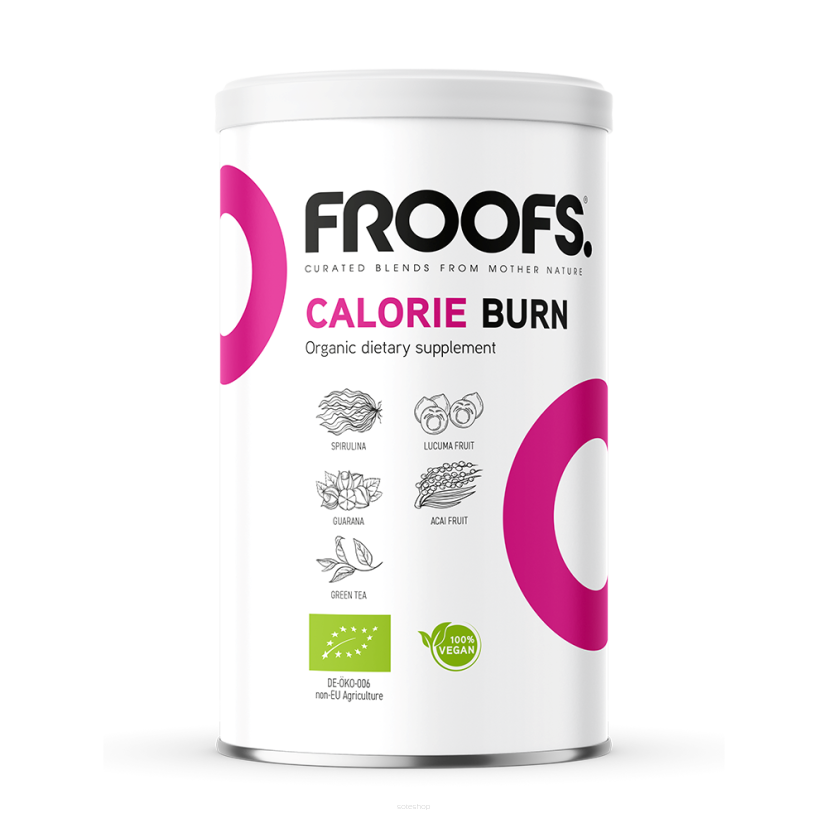 MIESZANKA CALORIE BURN W PROSZKU BIO 200 g - FROOFS