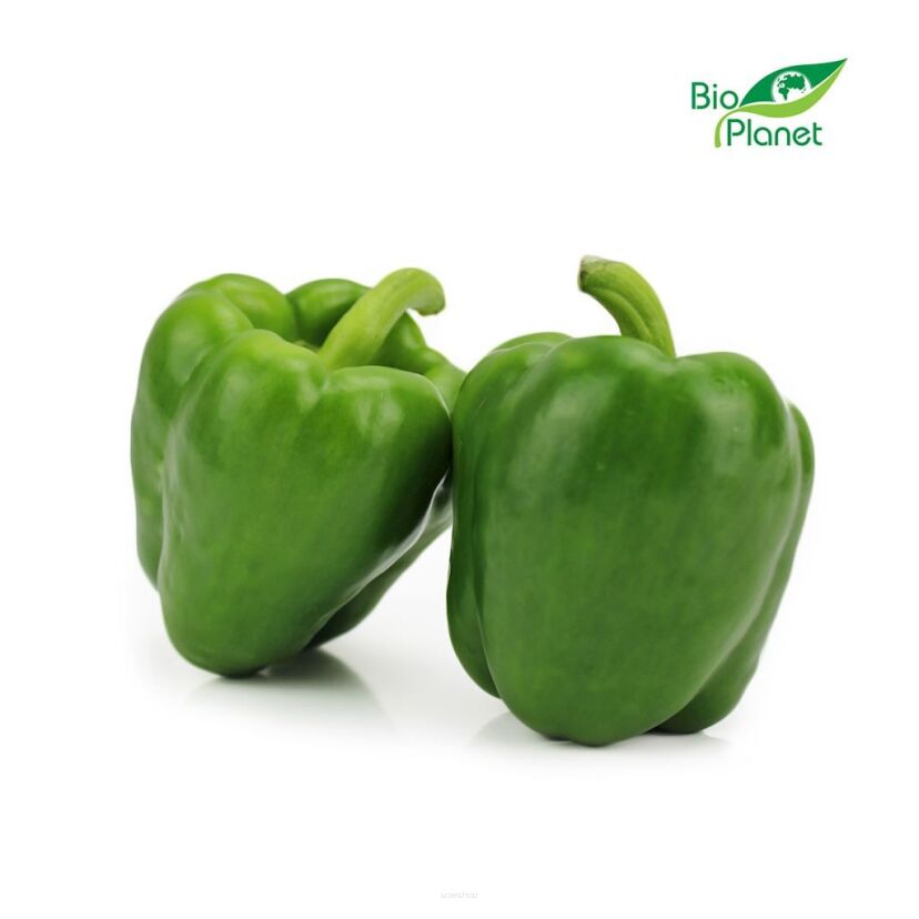 OPAKOWANIE ZBIORCZE (kg) - PAPRYKA ZIELONA ŚWIEŻA BIO (POLSKA) (około 5 kg)