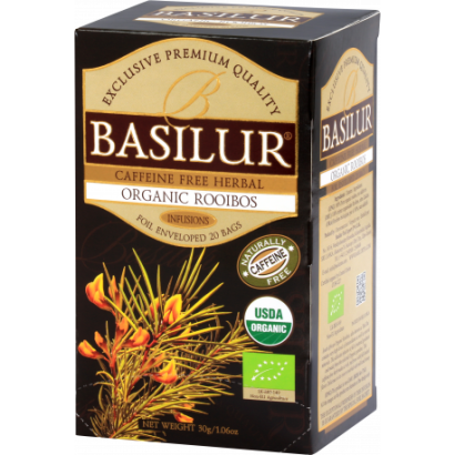 Organic Rooibos w saszetkach 20 x 1,5 g - Basilur