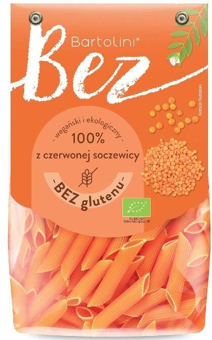 Makaronz czerwonej soczewicy penne BEZGL. BIO 250g