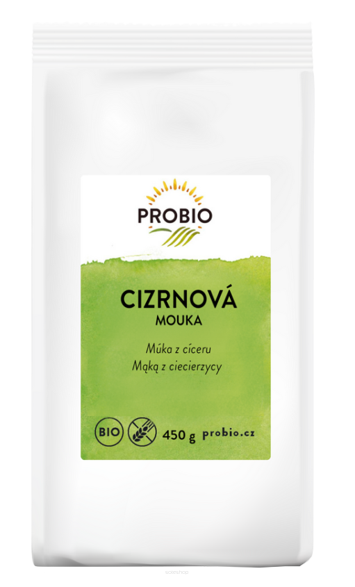 MĄKA Z CIECIERZYCY BEZGLUTENOWA BIO 450 g - PROBIO