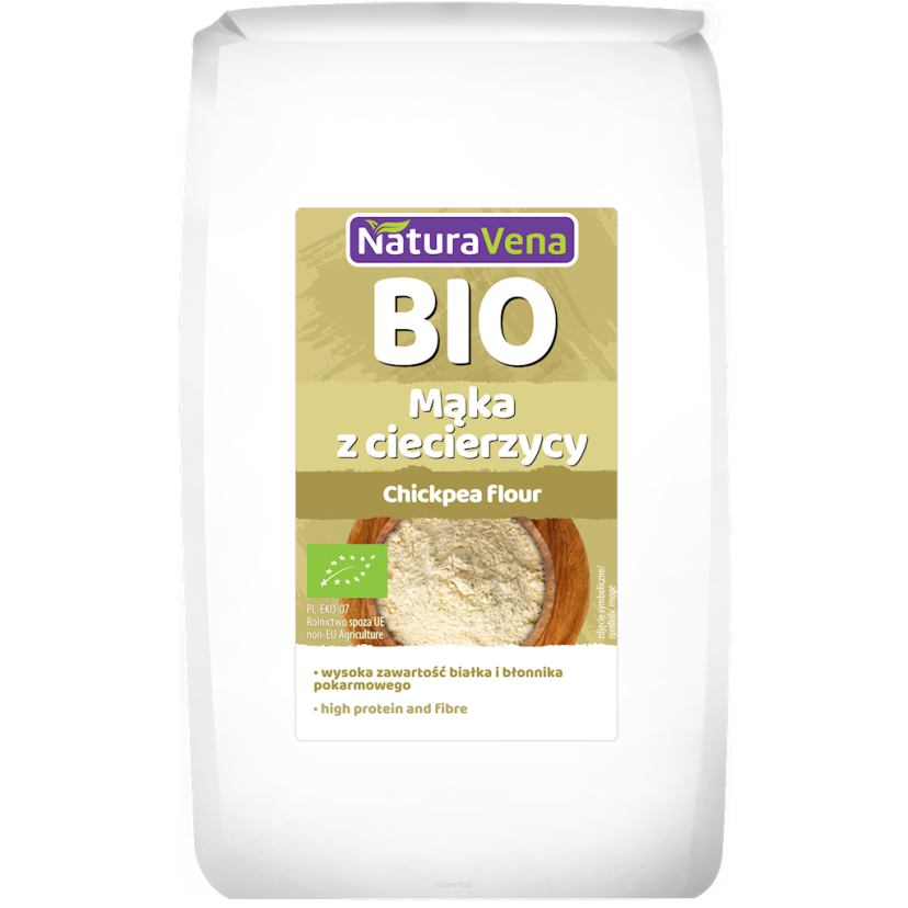 MĄKA Z CIECIERZYCY BIO 250 g - NATURAVENA