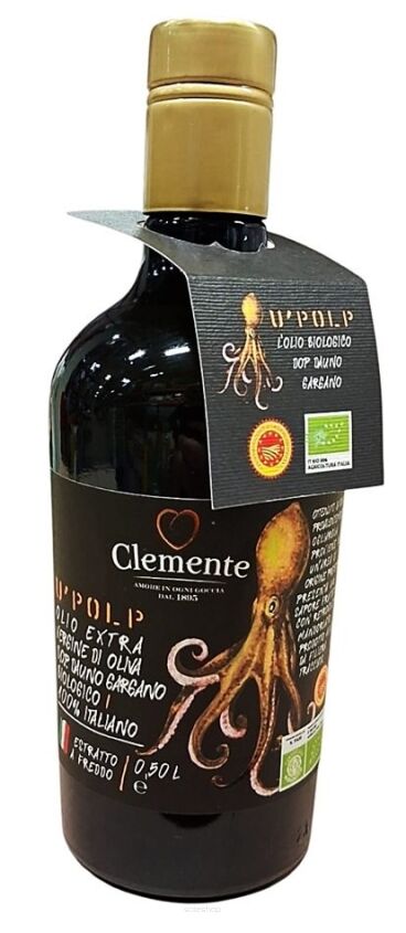 Oliwa z oliwek extra virgin D.O.P Dauno Gargano 100% włoska BIO 500 ml